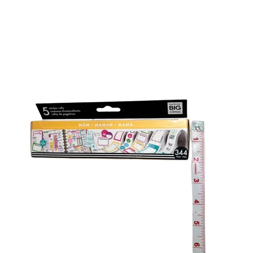 NEW The Happy Planner MOM Sticker Roll Pack Schedule Organization Gift 344 Piece